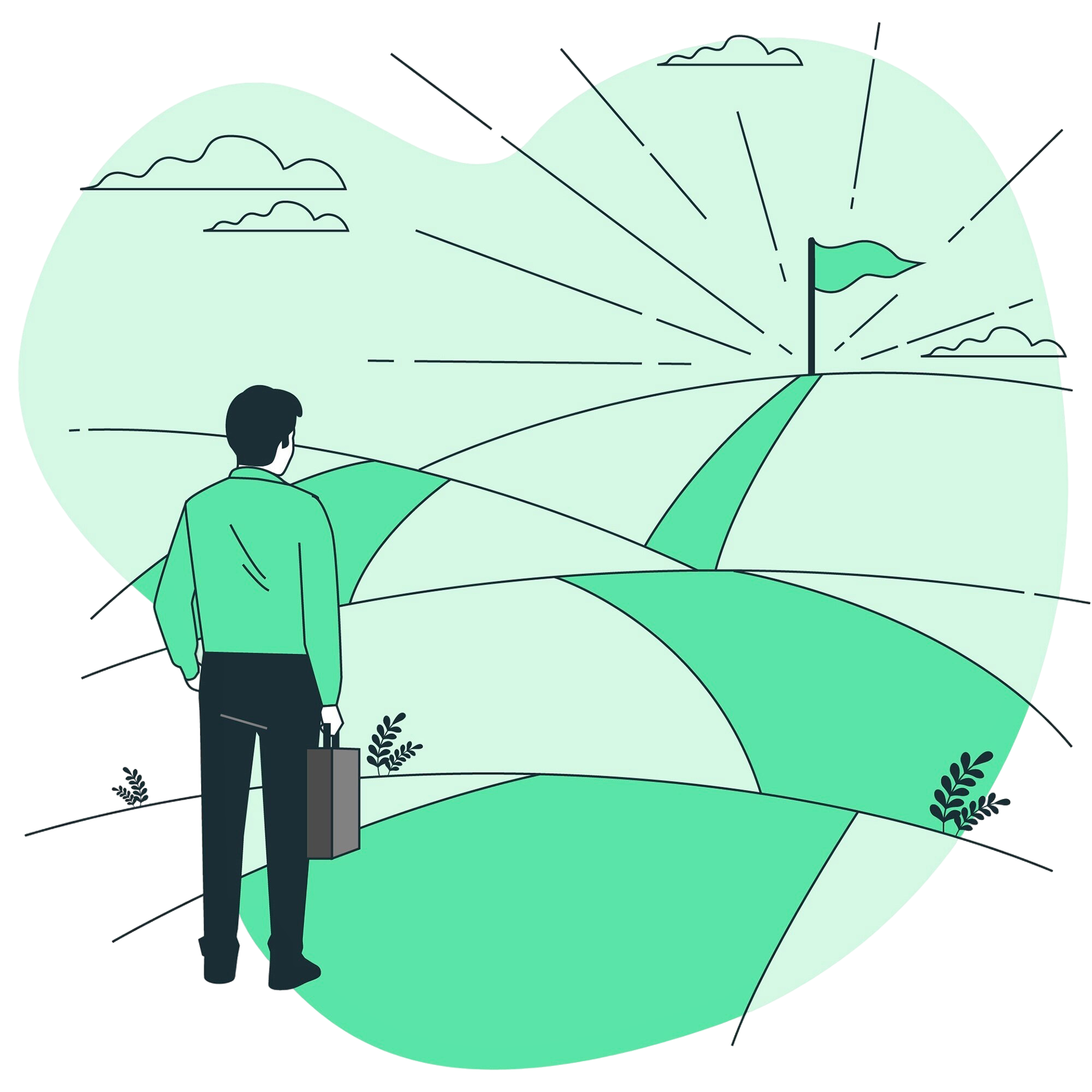 Vision and goals illustration
